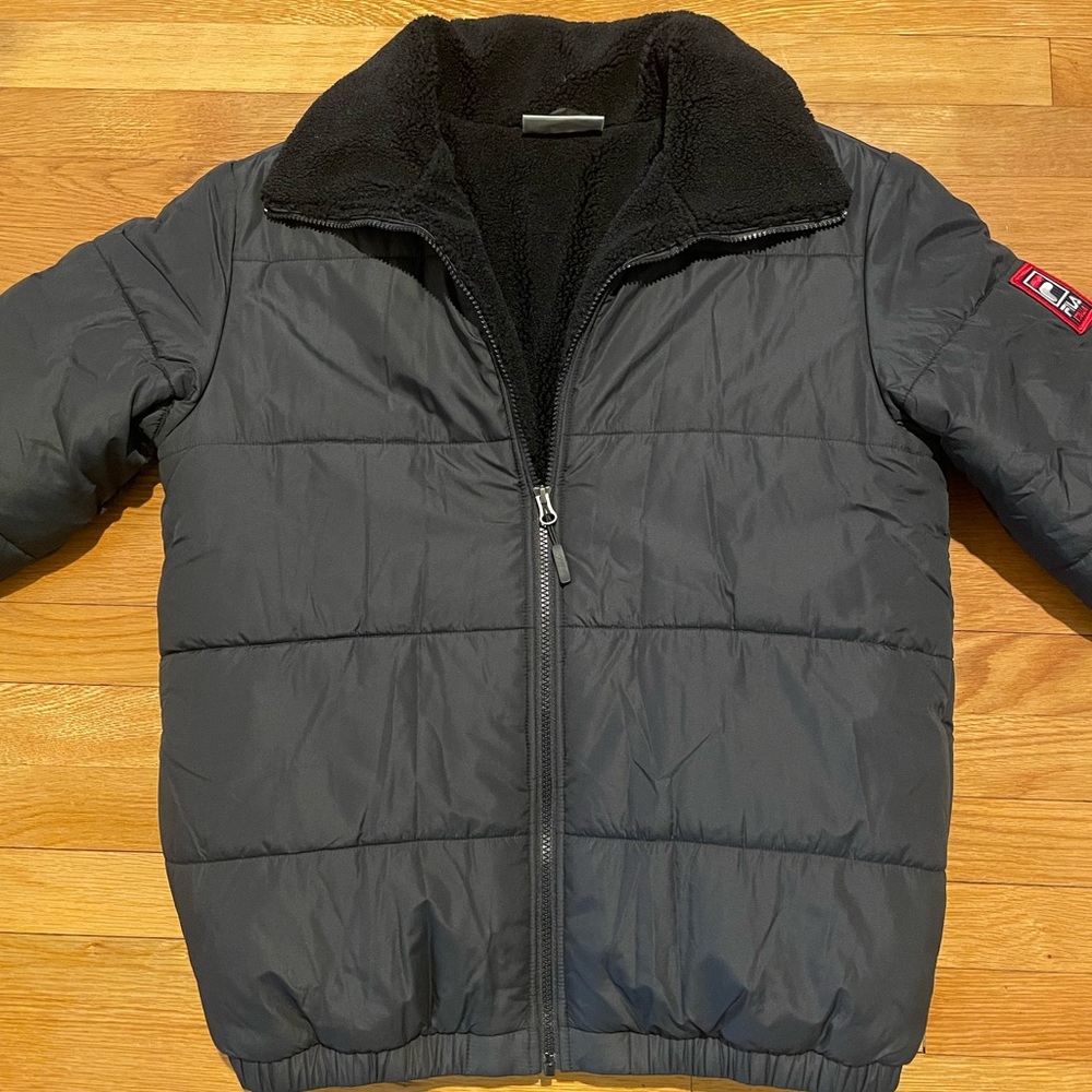 Fila Black Puffer Jacket